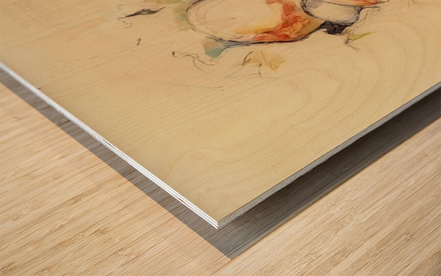 Paul Cézanne 16 Wood print