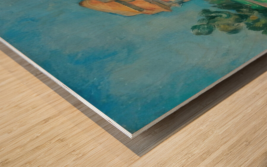 Paul Cézanne 25 Wood print