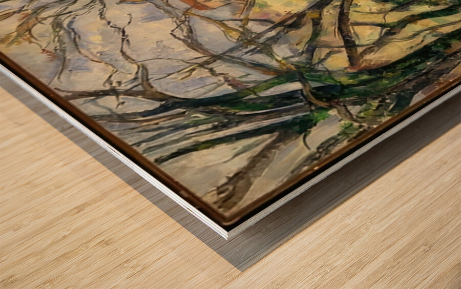 Paul Cézanne 26 Wood print