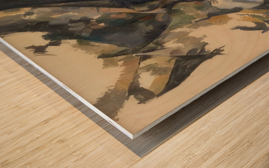 Paul Cézanne 36 Wood print