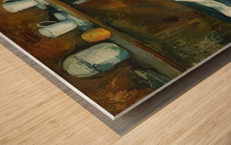 Paul Cézanne 37 Wood print