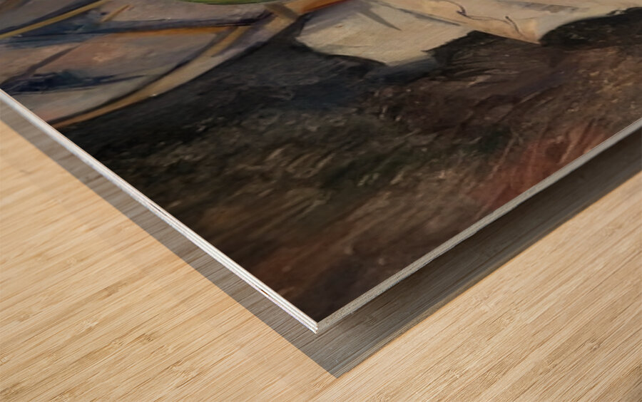 Paul Cézanne 39 Wood print