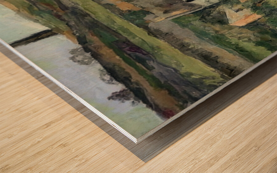 Paul Cézanne 41 Wood print