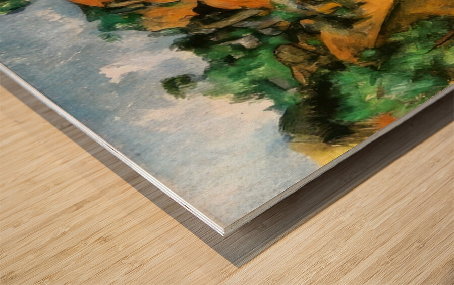 Paul Cézanne 50 Wood print