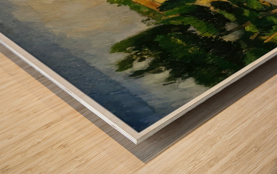 Paul Cézanne 4 Wood print