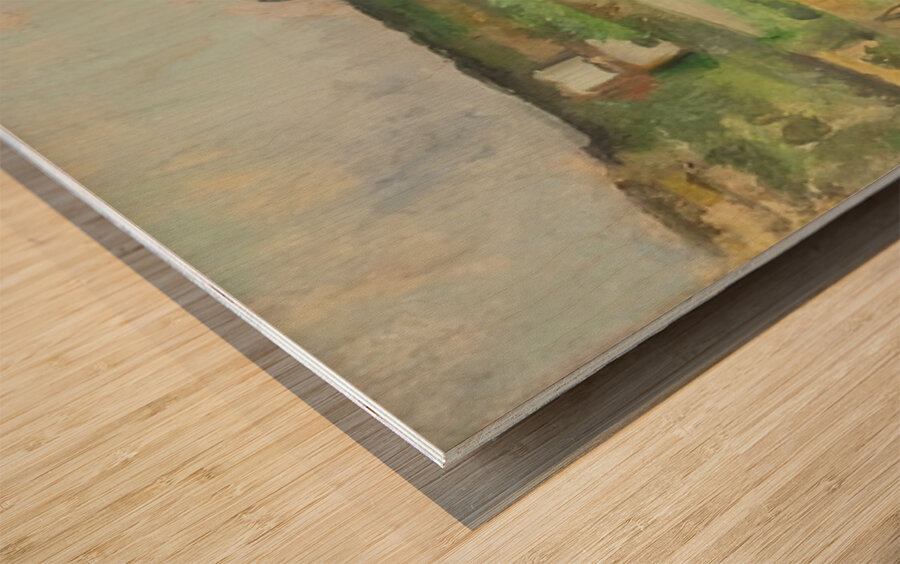 Paul Cézanne 11 Wood print