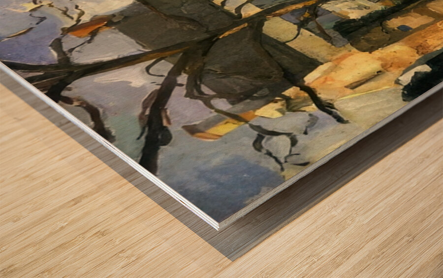 Paul Cézanne 12 Wood print