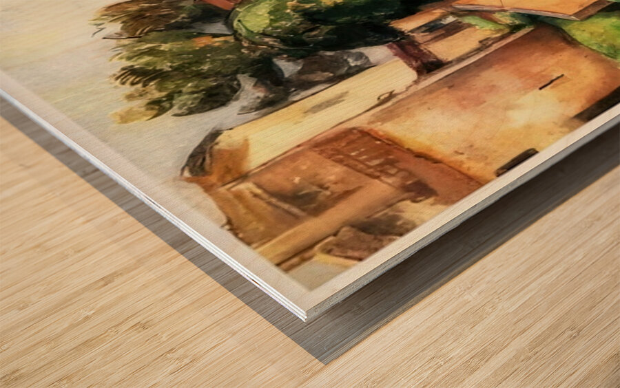 Paul Cézanne 30 Wood print