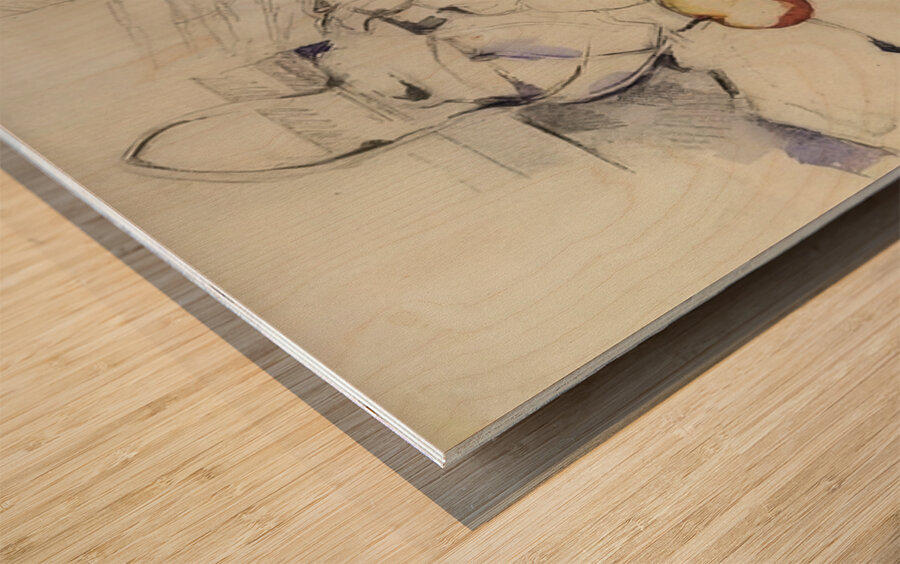 Paul Cézanne 31 Wood print