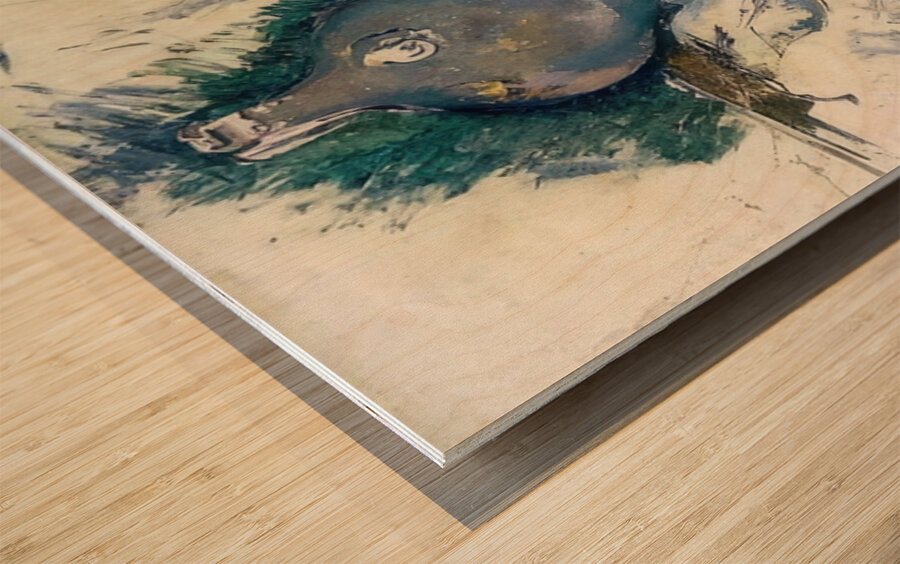 Paul Cézanne 39 Wood print