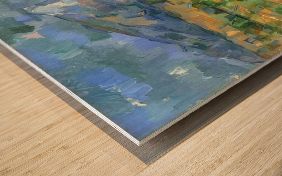 Paul Cézanne 45 Wood print