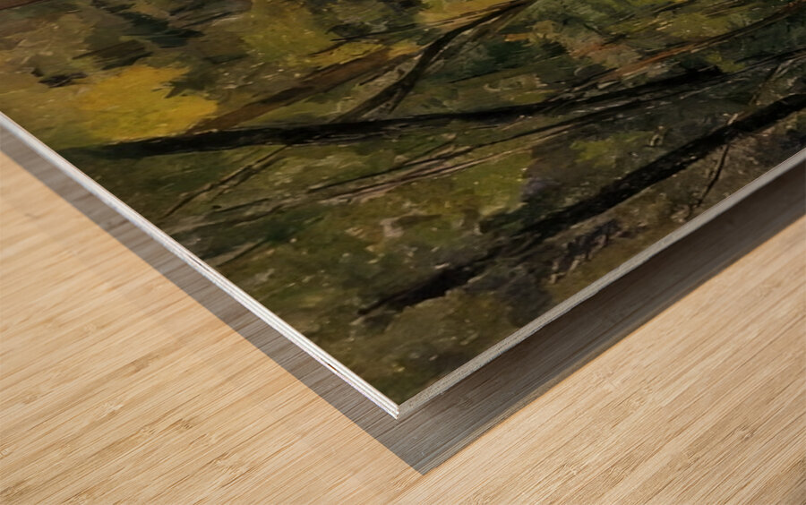 Paul Cézanne 46 Wood print