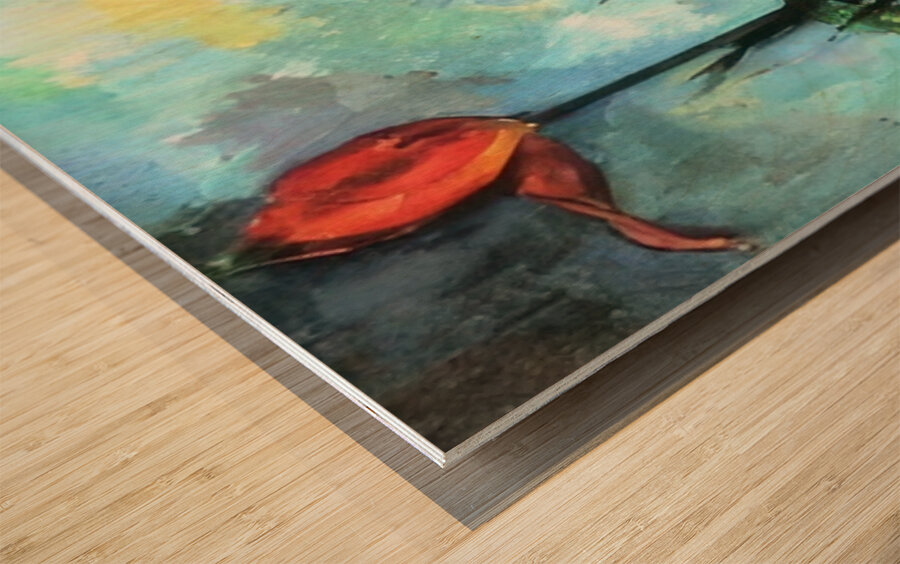 Paul Cézanne 47 Wood print