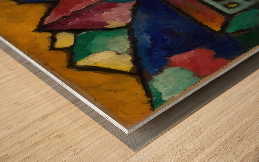 Alexej von Jawlensky 10 Wood print