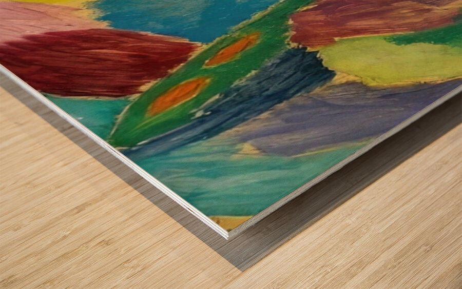 Alexej von Jawlensky 28 Wood print