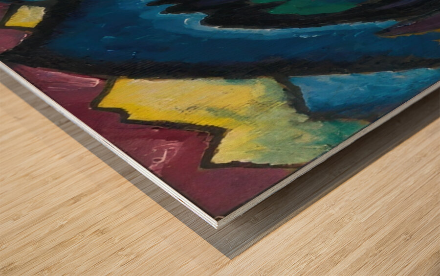 Alexej von Jawlensky 32 Wood print