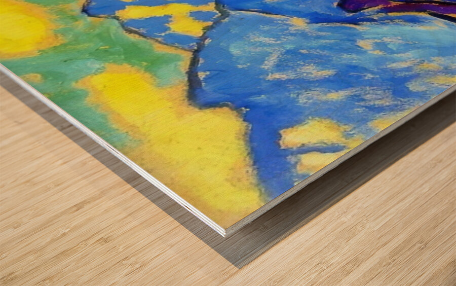 Alexej von Jawlensky 1 Wood print