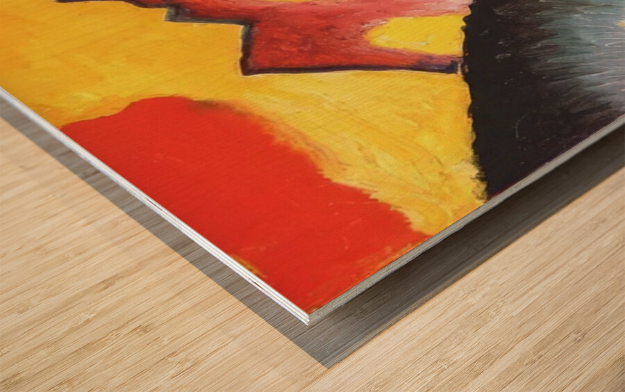 Alexej von Jawlensky 18 Wood print