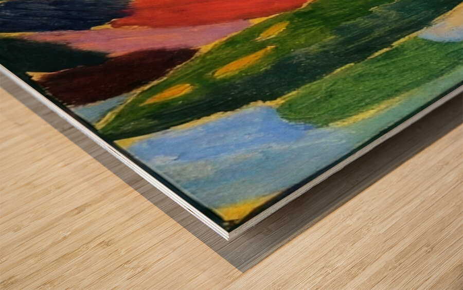 Alexej von Jawlensky 19 Wood print