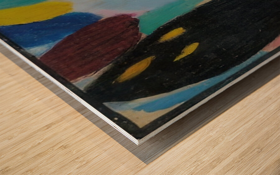 Alexej von Jawlensky 39 Wood print