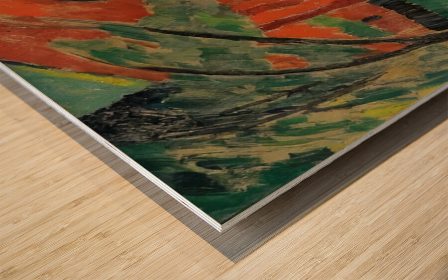 Alexej von Jawlensky 54 Wood print