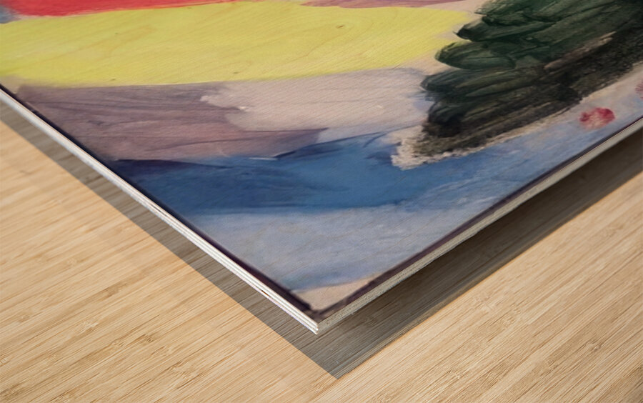 Alexej von Jawlensky 9 Wood print