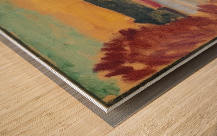 Alexej von Jawlensky 10 Wood print