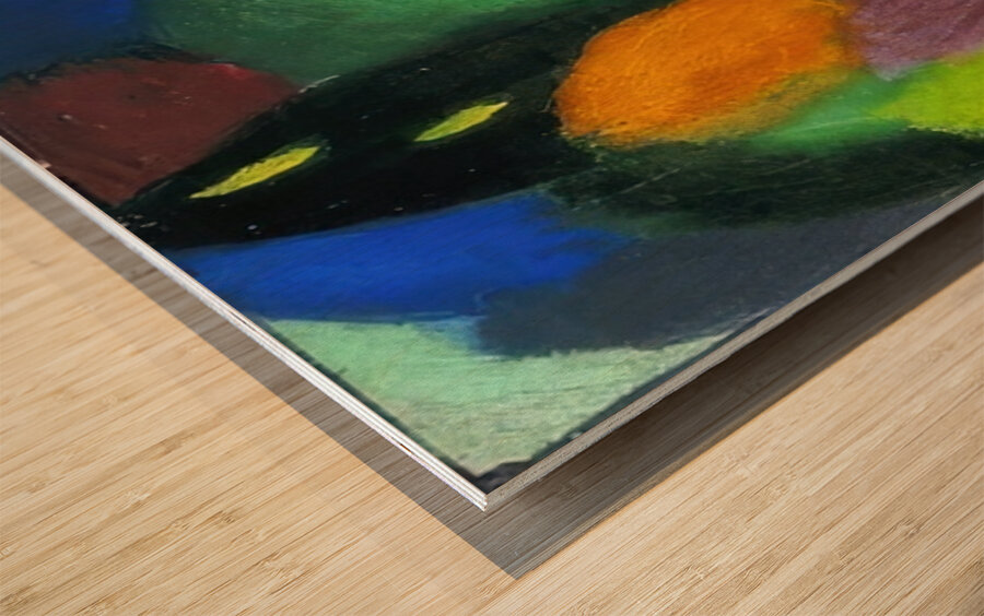 Alexej von Jawlensky 16 Wood print