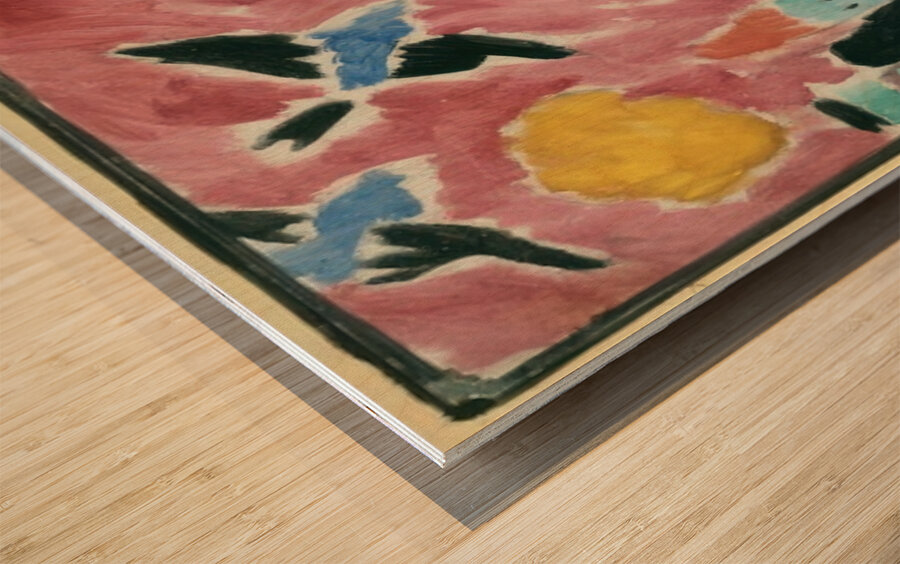 Alexej von Jawlensky 25 Wood print