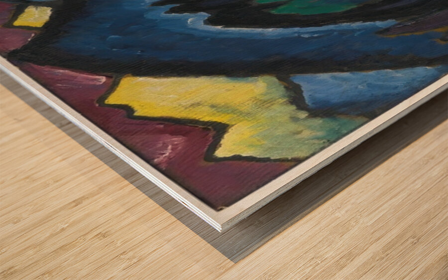 Alexej von Jawlensky 36 Wood print