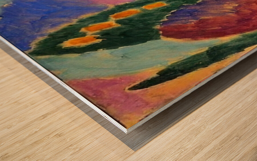 Alexej von Jawlensky 37 Wood print