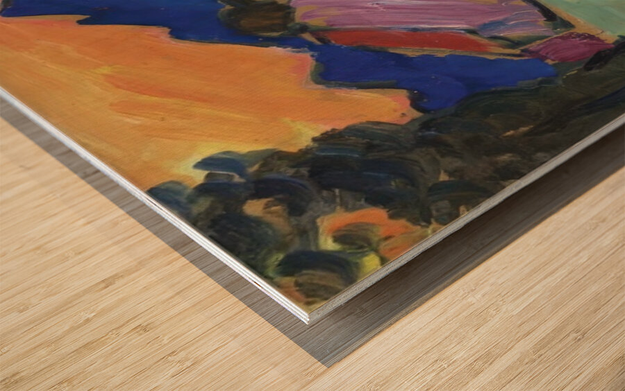 Alexej von Jawlensky 40 Wood print