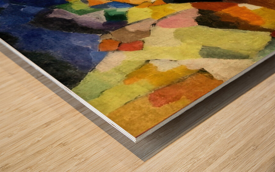 Aristarkh Lentulov 2 Wood print