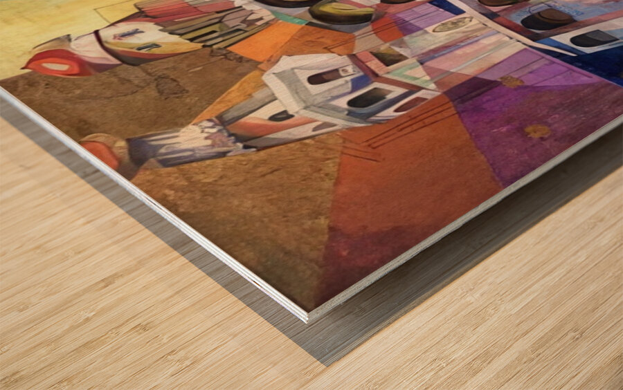 Aristarkh Lentulov 9 Wood print