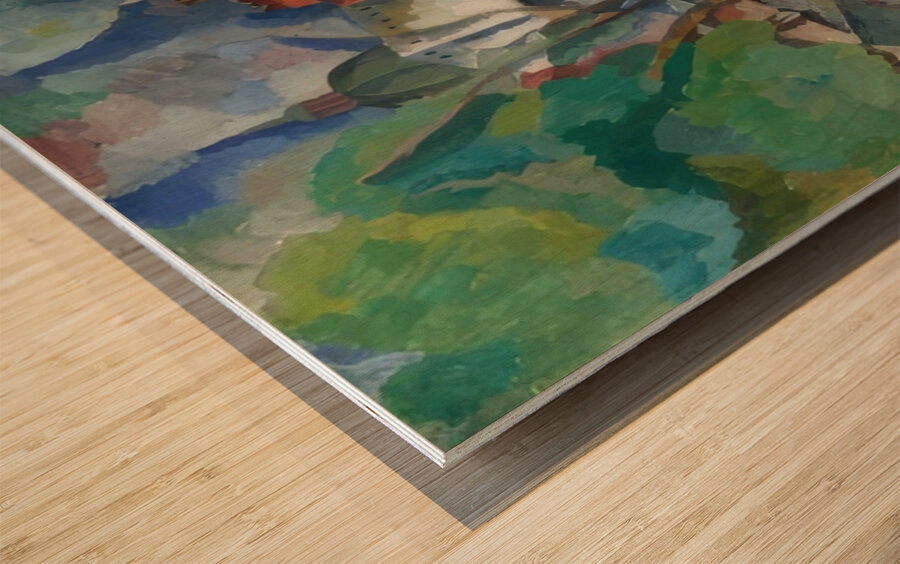 Aristarkh Lentulov 10 Wood print