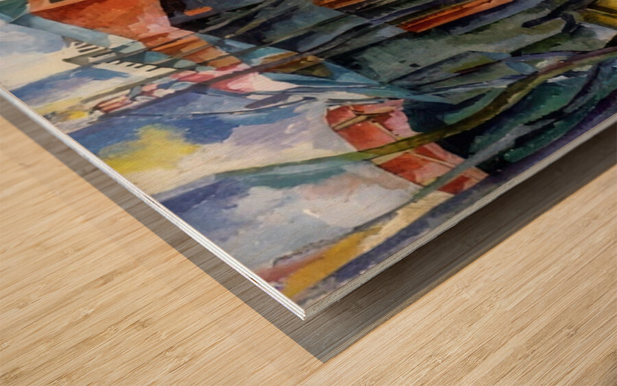 Aristarkh Lentulov 12 Wood print