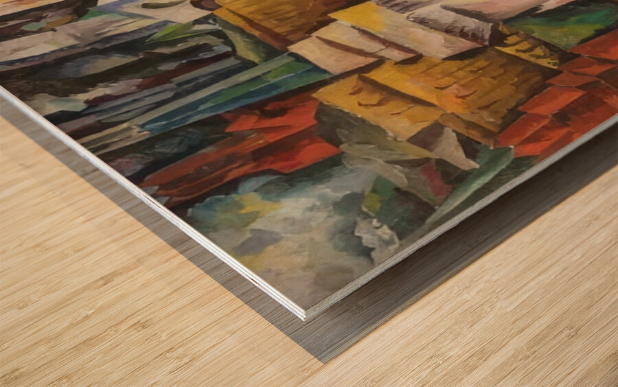 Aristarkh Lentulov 15 Wood print