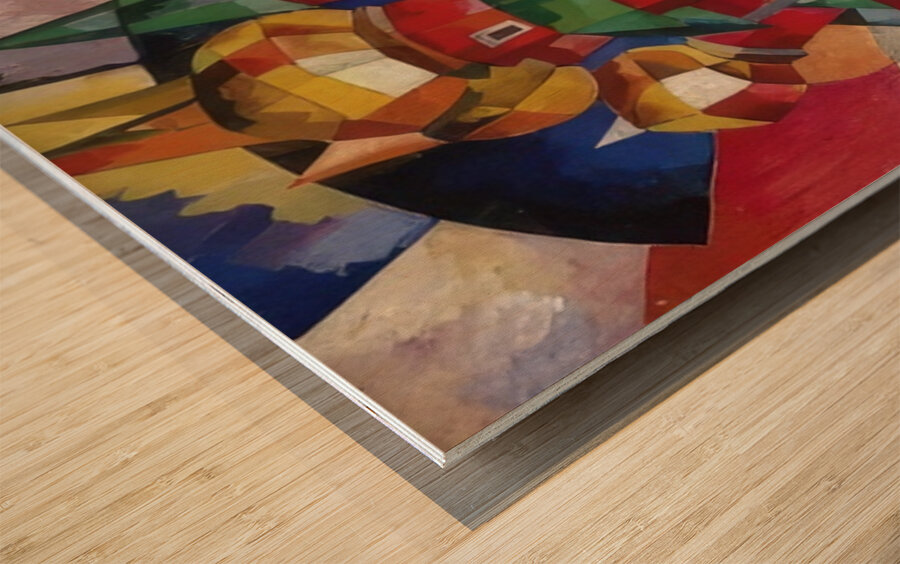 Aristarkh Lentulov 16 Wood print