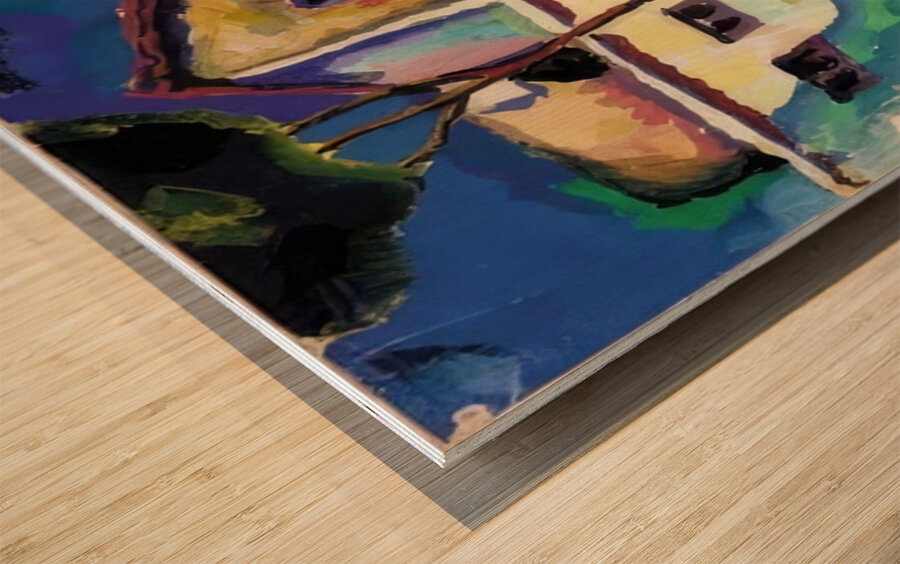 Aristarkh Lentulov 17 Wood print