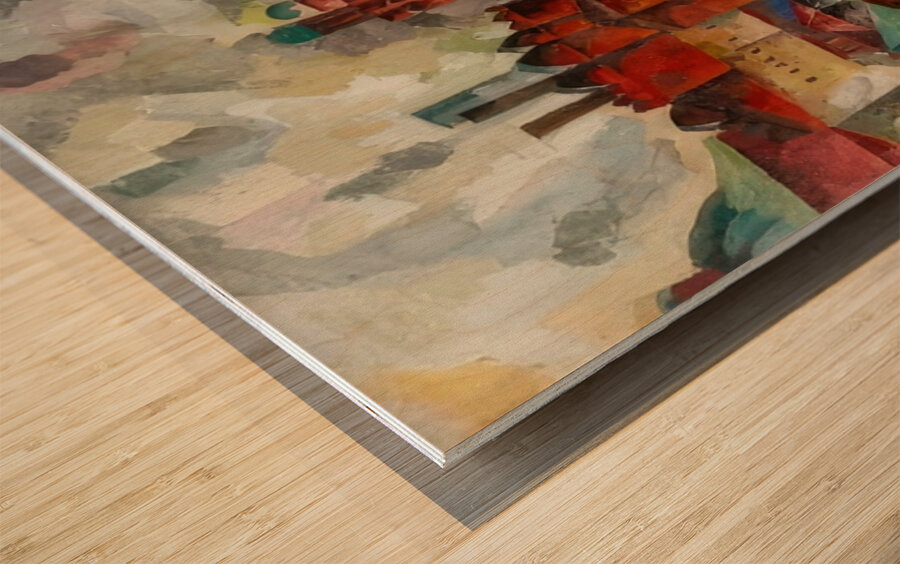 Aristarkh Lentulov 36 Wood print