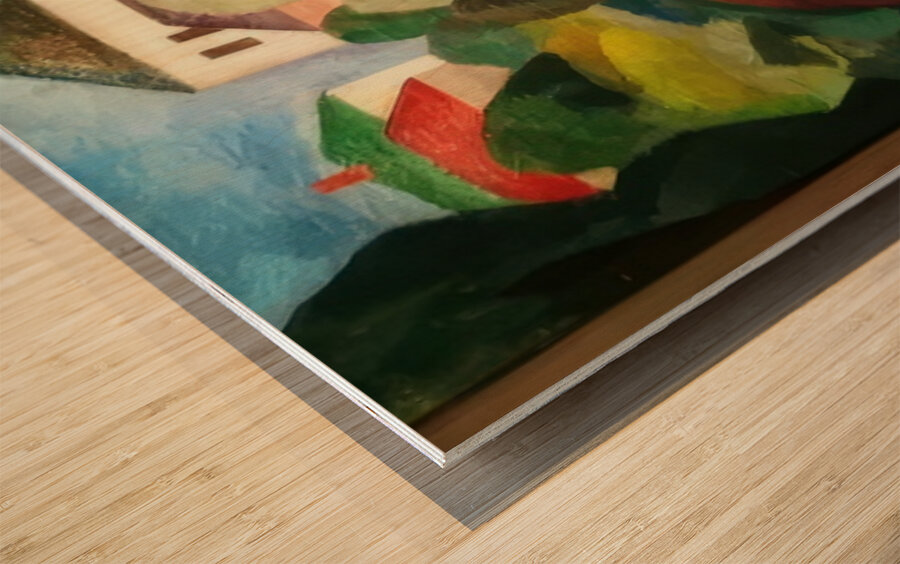 Aristarkh Lentulov 40 Wood print