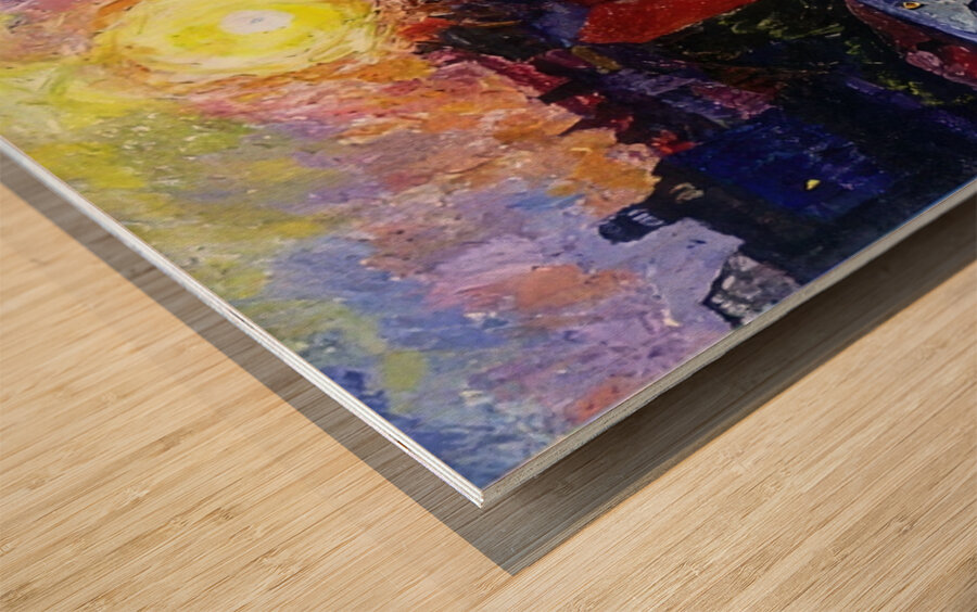 Aristarkh Lentulov 1 Wood print