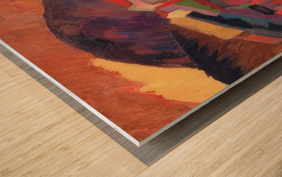 Aristarkh Lentulov 12 Wood print