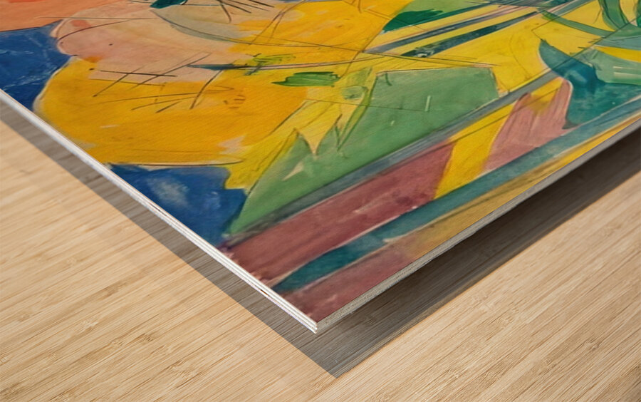 Aristarkh Lentulov 14 Wood print