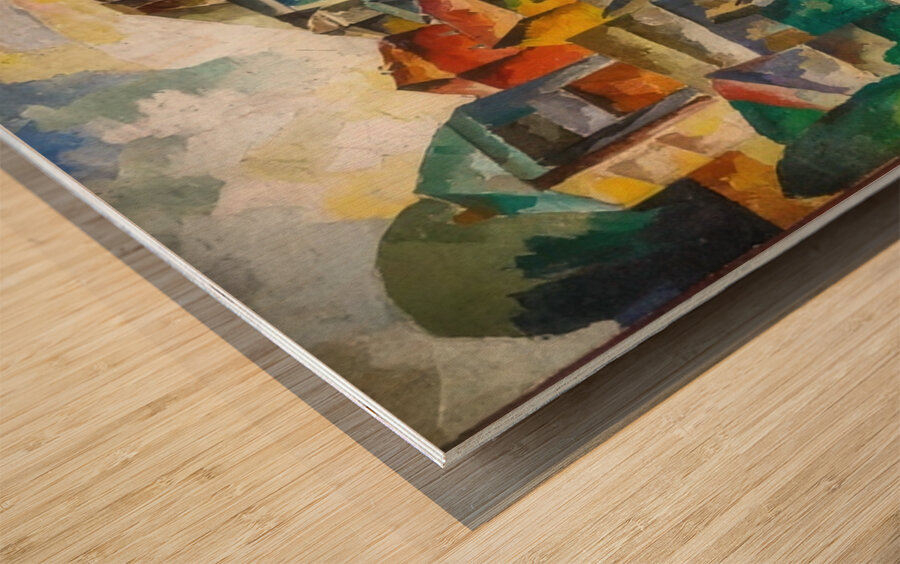 Aristarkh Lentulov 19 Wood print