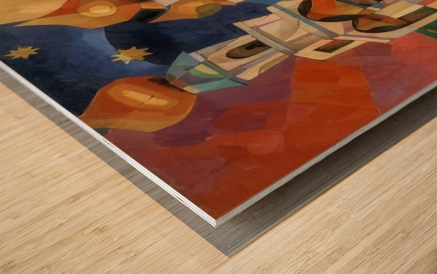 Aristarkh Lentulov 25 Wood print