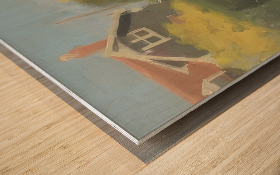 Clarice Beckett 14 Wood print