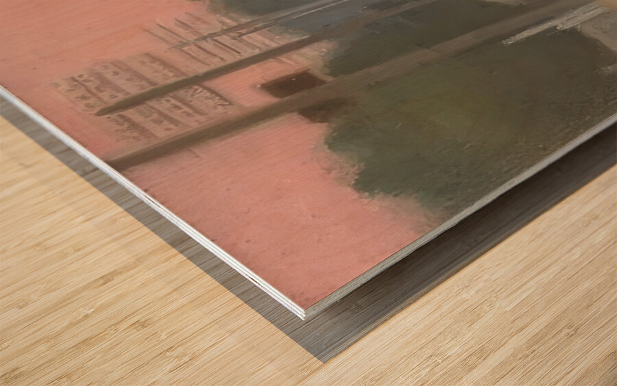 Clarice Beckett 28 Wood print