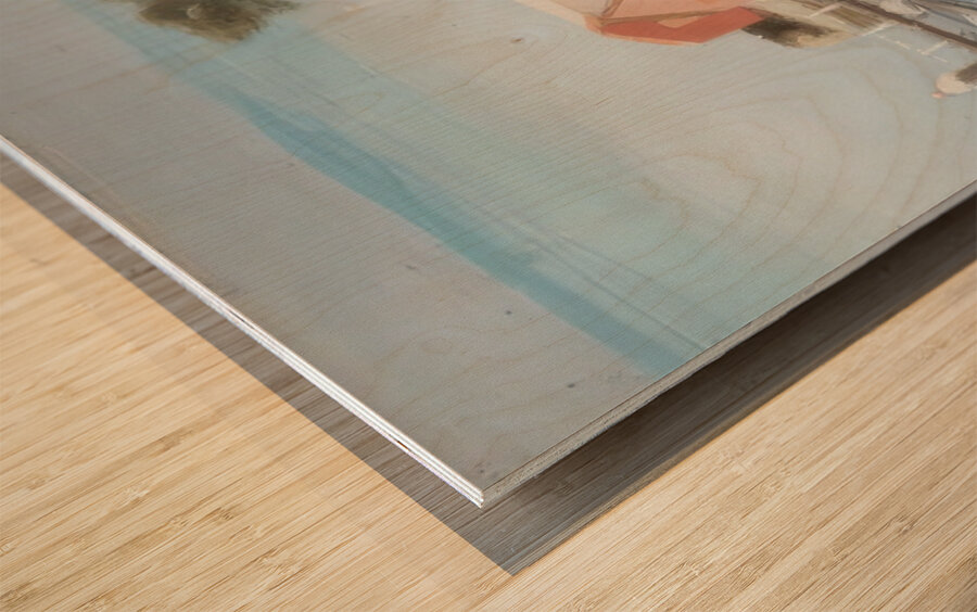 Clarice Beckett 11 Wood print