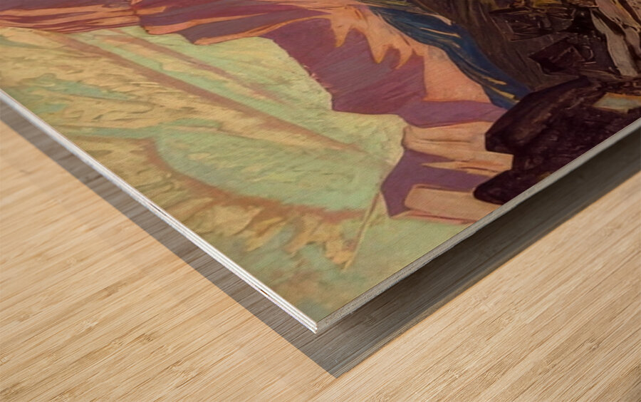 Manly Edward MacDonald   23 Wood print